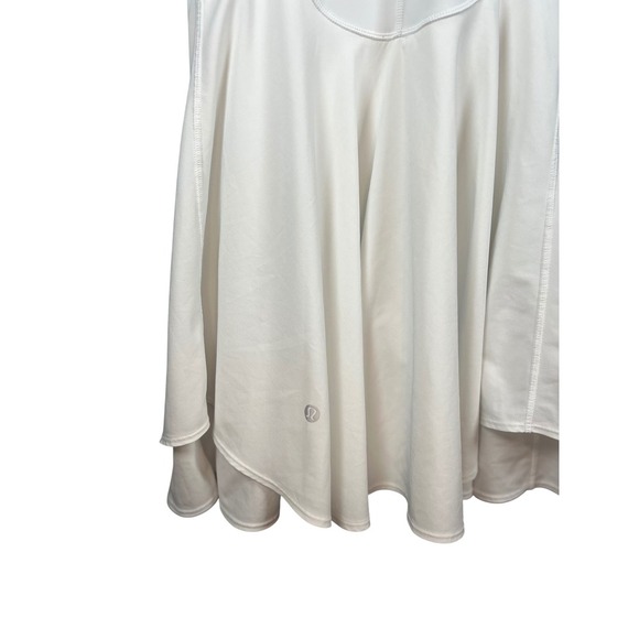 Lululemon Court Crush Dress, White, Size 4 - Picture 9 of 12